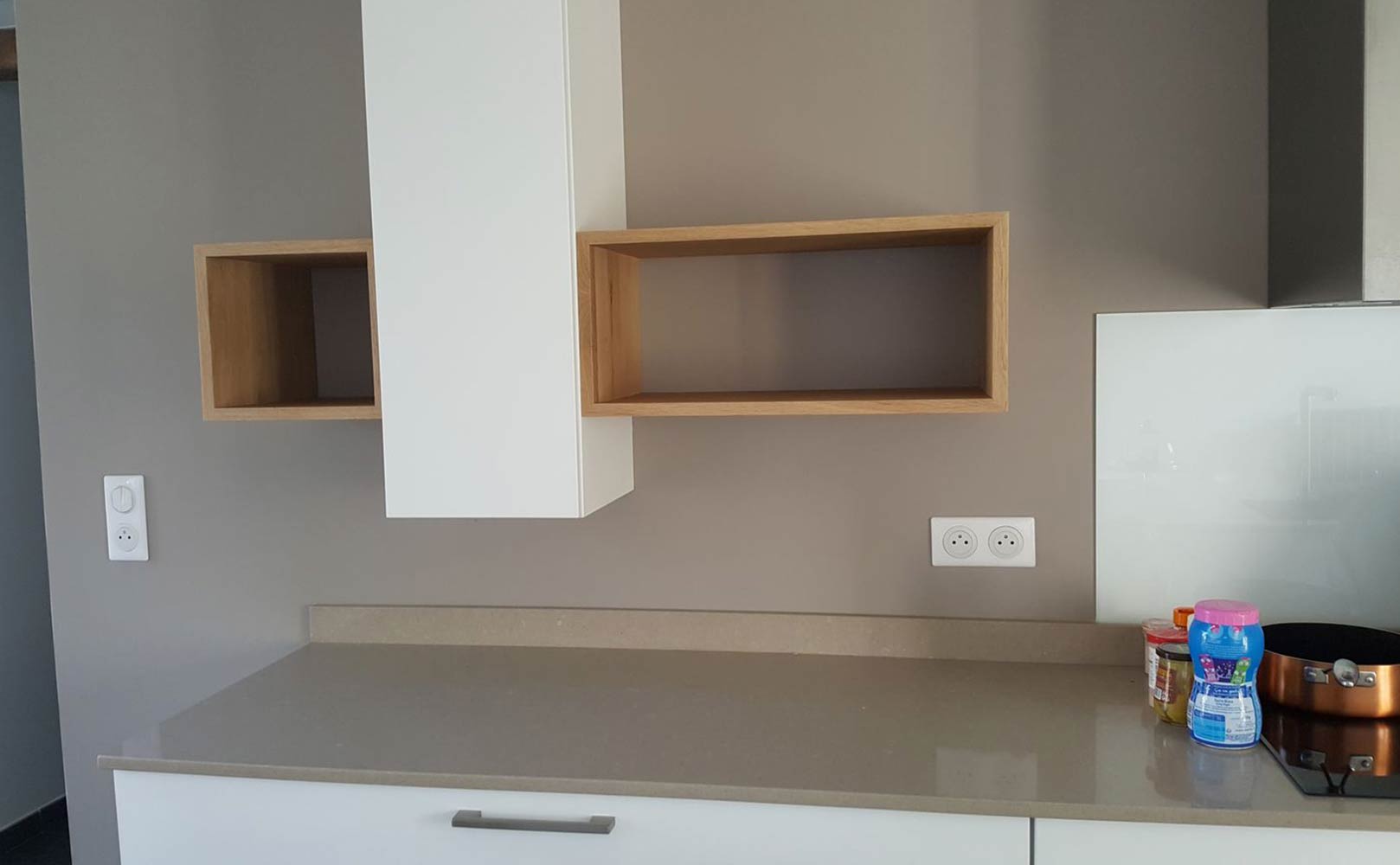 Fabrication de mobilier pour cusiine ou salle de bains