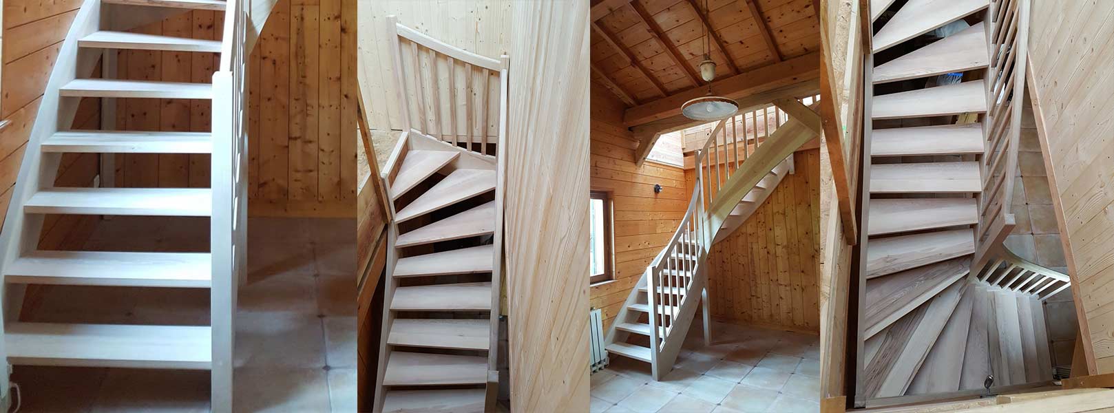 Fabrication d'escalier tout type en bois ou mixte
