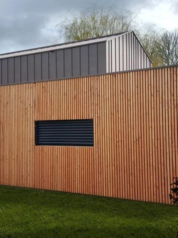 Extension maison en bois
