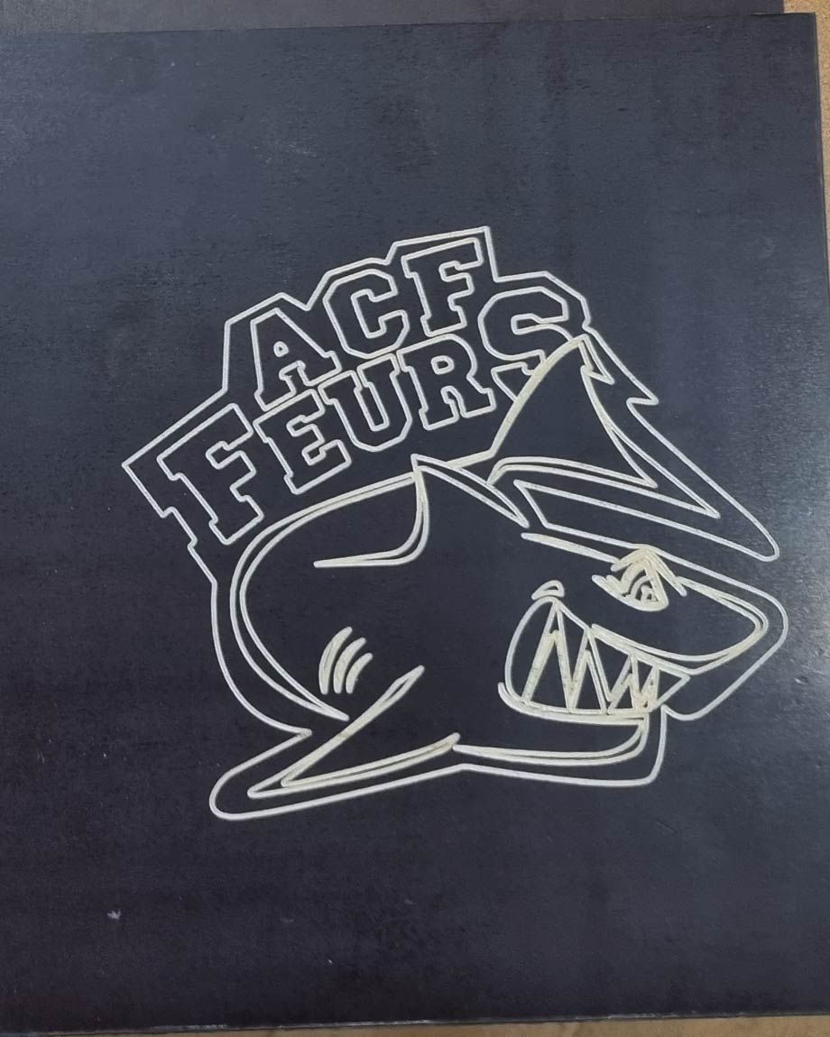 Gravure sur panneau bois