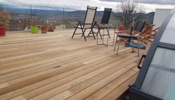 Réalisation d'une terrasse en bois