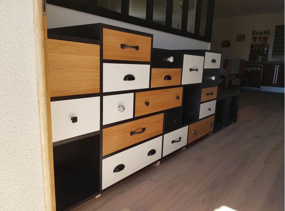 Réalisation d'un meuble d'entrée