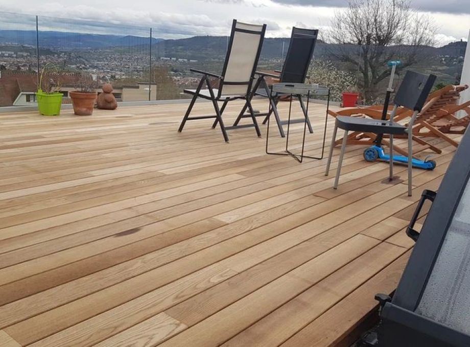 Réalisation d'une terrasse en bois
