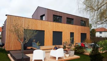 Réalisation d'une extension de maison en bois