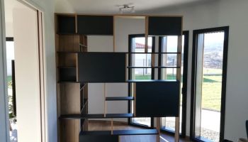 Réalisation d'un meuble de salon