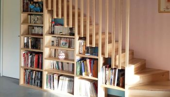 Réalisation d'une escalier bois intérieur