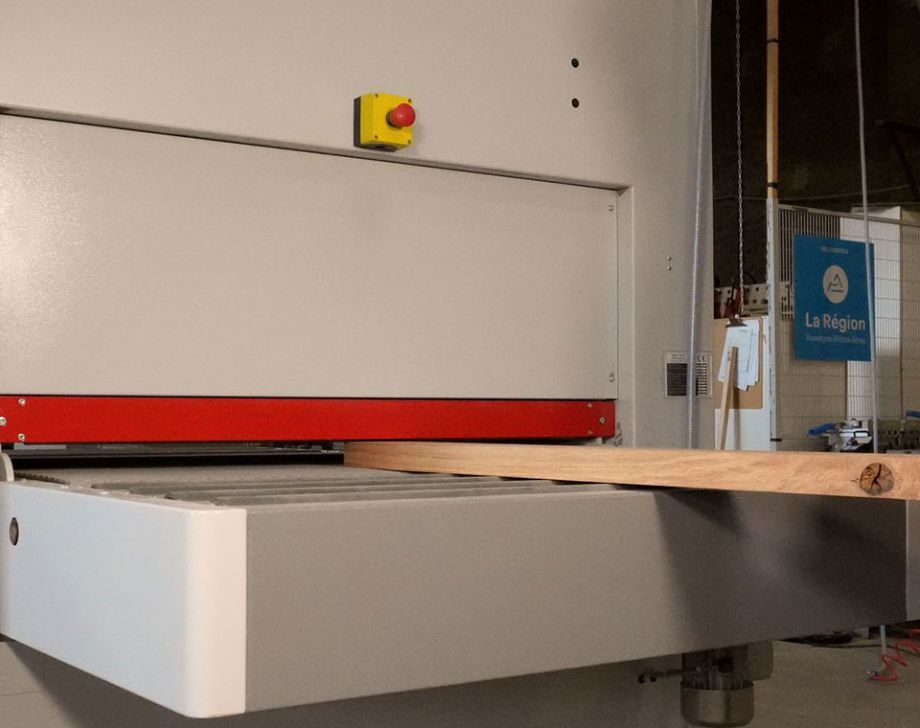 Sortie de la pièce après ponçage sur Unitek Winner