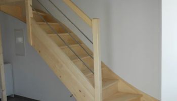 Réalisation d'un escalier bois