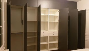 Réalisation d'un placard de chambre