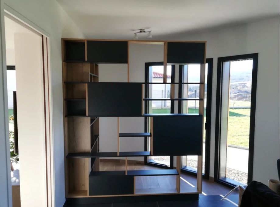 Réalisation d'un meuble de salon