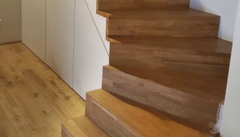 Réalisation d'un escalier bois