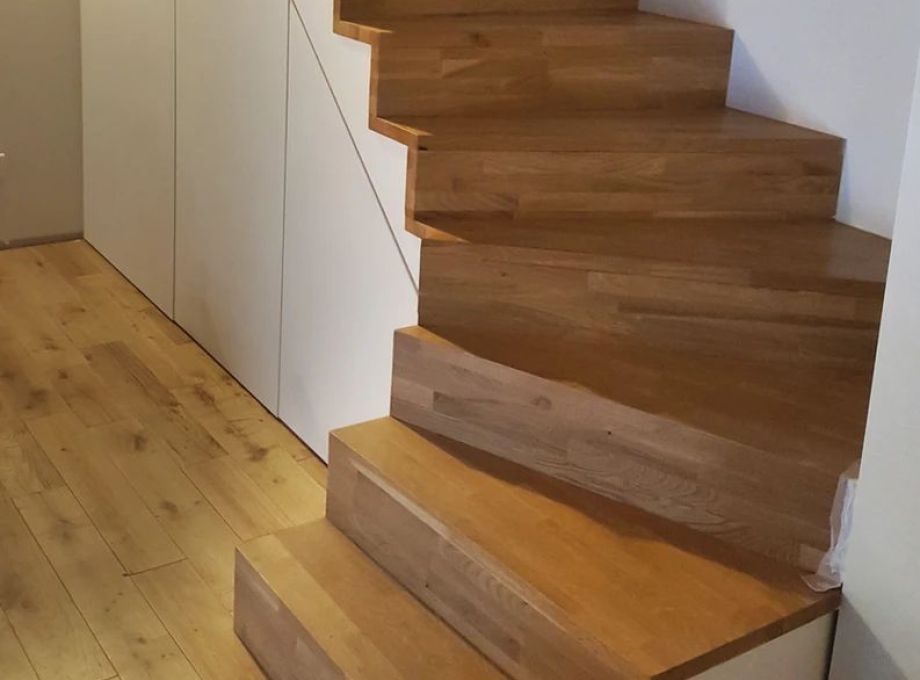 Réalisation d'un escalier bois