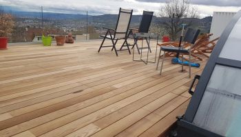 Réalisation d'une terrasse en bois